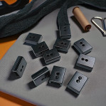 Cord End Cube Sewing - Sewable Lace End Entry 7.5 mm x 3.5 mm ART0034