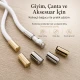 Easy Apply Cord End Tip for Bags and Garments 5 mm Opening GM0005