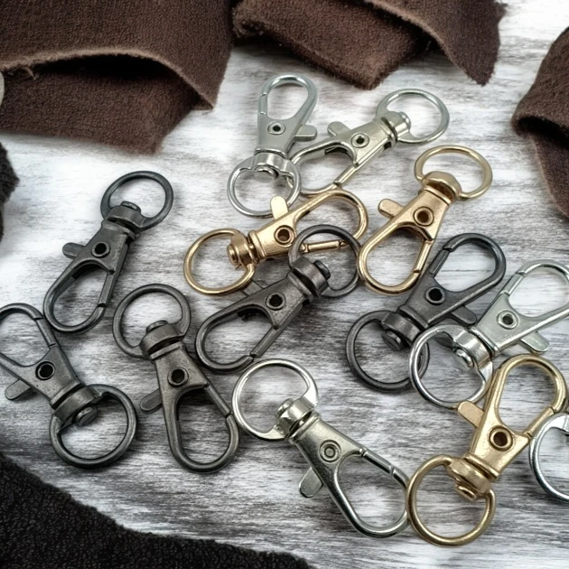 Keychain Hook 10 mm Spring Swivel Hooks - Paris Hook - Parrot Hook A 509