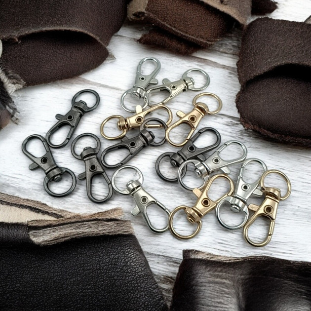 Keychain Hook 10 mm Spring Swivel Hooks - Paris Hook - Parrot Hook A 509