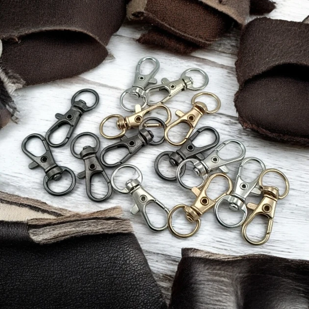 Keychain Hook 10 mm Spring Swivel Hooks - Paris Hook - Parrot Hook A 509