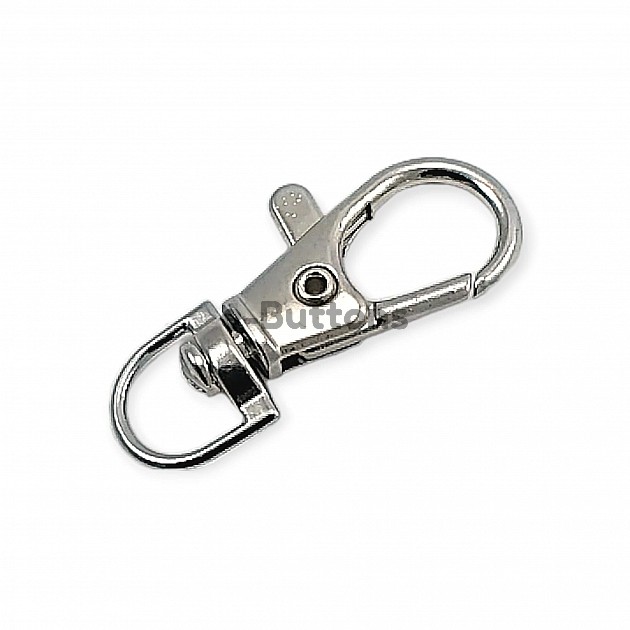Keychain Hook 9 mm Spring Swivel Hooks - Paris Hook - Parrot Hook A 510