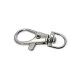 9 mm Paris Hook Spring Swivel Hooks - Keychain Hook  100 Pcs/packet A 510Promo