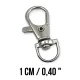 9 mm Paris Hook Spring Swivel Hooks - Keychain Hook  100 Pcs/packet A 510Promo