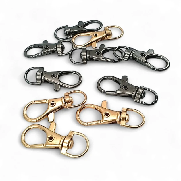 Keychain Hook 9 mm Spring Swivel Hooks - Paris Hook - Parrot Hook A 510