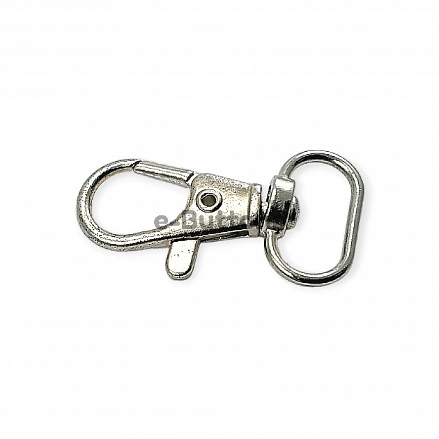 Keychain Hook 15 mm Spring Swivel Hooks - Paris Hook - Parrot Hook A 511