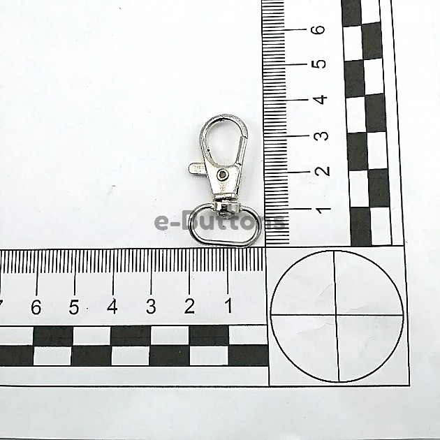 Keychain Hook 15 mm Spring Swivel Hooks - Paris Hook - Parrot Hook A 511