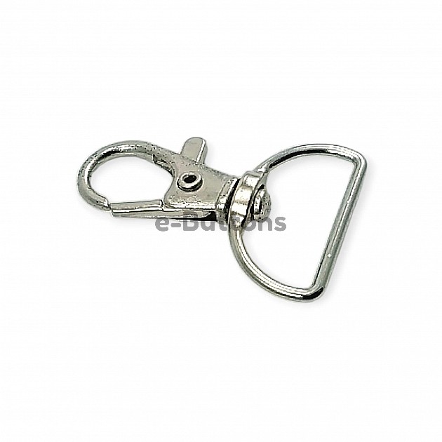 Keychain Hook 21 mm Spring Swivel Hooks - Paris Hook - Parrot Hook A 512