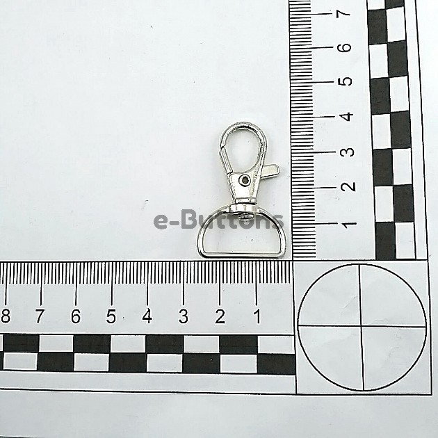 Keychain Hook 21 mm Spring Swivel Hooks - Paris Hook - Parrot Hook A 512