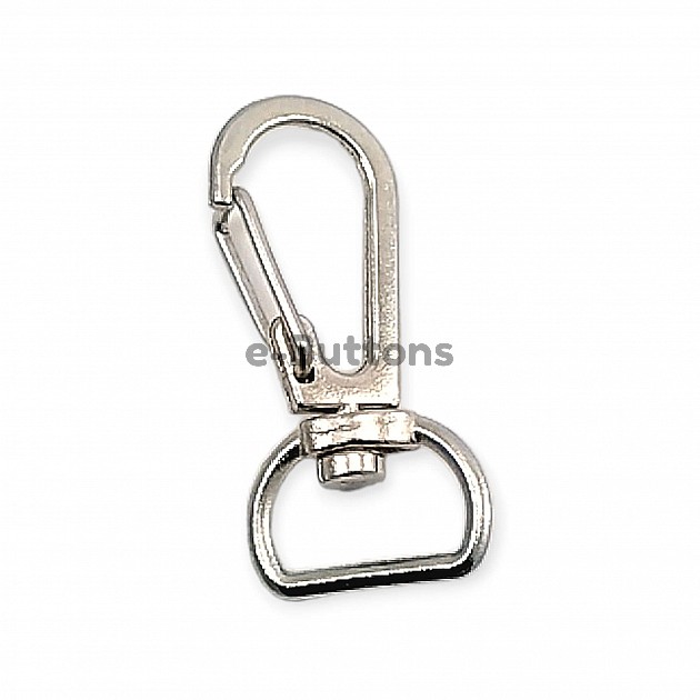 Spring Swivel Wire Hook 12.5 mm Almond Hook - Parrot Hook A 513