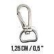 Spring Swivel Wire Hook 12.5 mm Almond Hook - Parrot Hook A 513