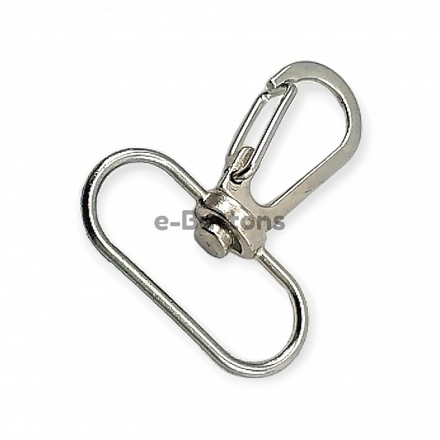 Almond Hook 25 mm Parrot Hook - Spring Swivel Wire Hook A 516