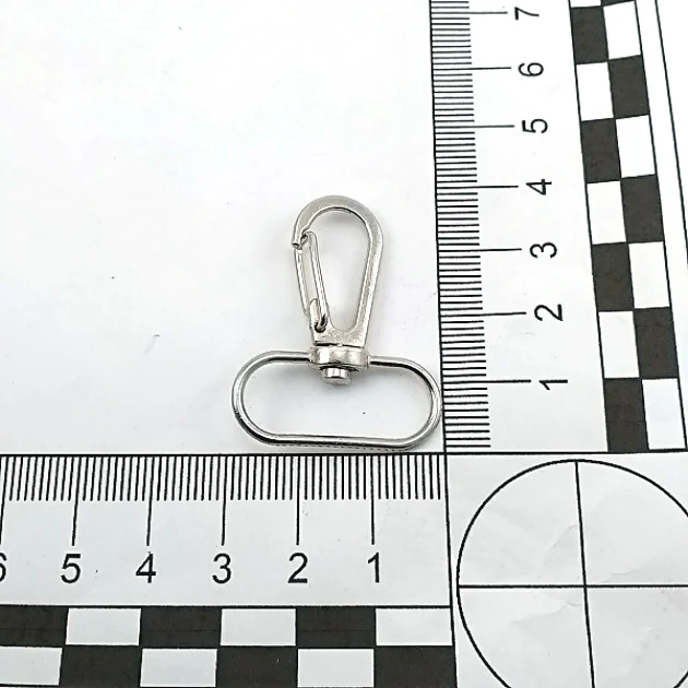 Almond Hook 25 mm Parrot Hook - Spring Swivel Wire Hook A 516