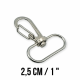 Almond Hook 25 mm Parrot Hook - Spring Swivel Wire Hook A 516