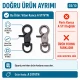 1,5 cm Viton Kanca Yaylı Döner Çanta ve Anahtarlık Kancası A 511VTN, zamak metalden üretilmiş, 35 mm uzunluk, 19 mm