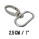 Scorpion Hook 25 mm Crab Hook - Parrot Hook - Spring Swivel Hook A 528