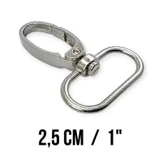 Scorpion Hook 25 mm Crab Hook - Parrot Hook - Spring Swivel Hook A 528