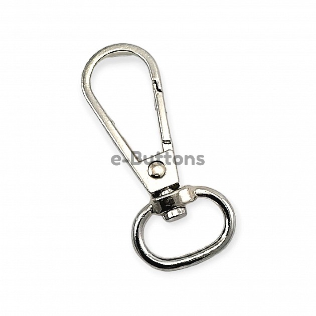 Almond Hook 14 mm Parrot Hook - Spring Swivel Hook A 530