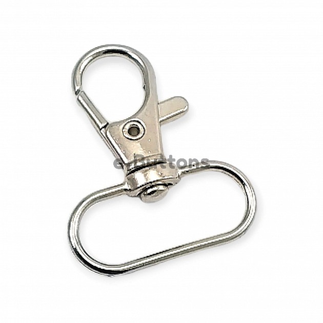 Keychain Hook 25 mm Spring Swivel Hooks - Paris Hook - Parrot Hook A 545