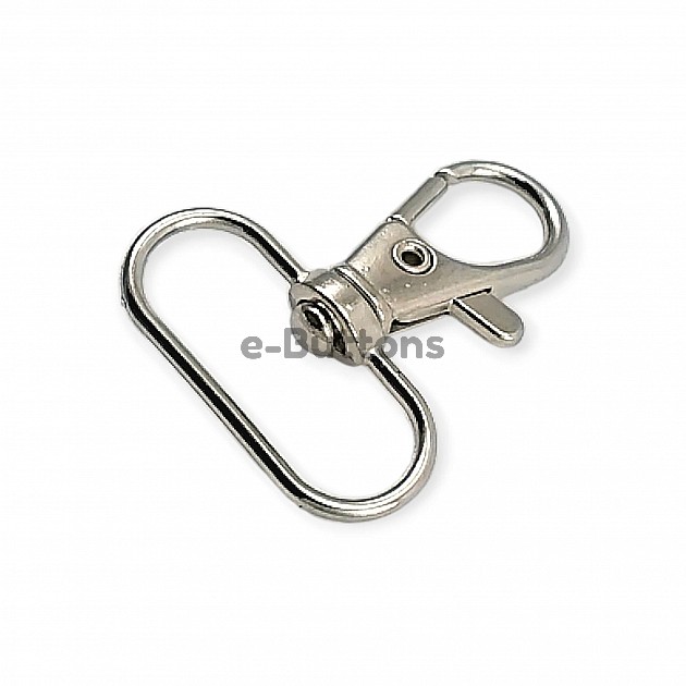 Keychain Hook 25 mm Spring Swivel Hooks - Paris Hook - Parrot Hook A 545