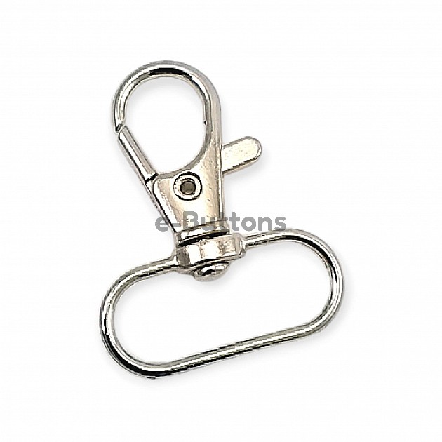 Keychain Hook 25 mm Spring Swivel Hooks - Paris Hook - Parrot Hook A 545