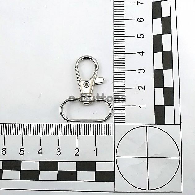 Keychain Hook 25 mm Spring Swivel Hooks - Paris Hook - Parrot Hook A 545