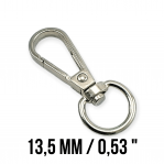 Almond Hook 13,5 mm Parrot Hook - Spring Swivel Hook A 547