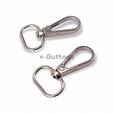 Almond Hook Snap Hook 10 mm Metal Lobster Claw Clasps  A 548