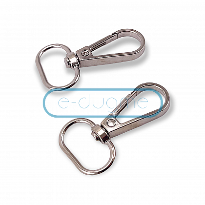▷ Buckles and Rings - Almond Hook Snap Hook 10 mm Metal Lobster Claw Clasps