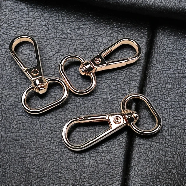 Badem Kanca 25 mm Papağan Kanca - Yaylı Döner Kanca A 549