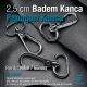 Badem Kanca 25 mm Papağan Kanca - Yaylı Döner Kanca A 549