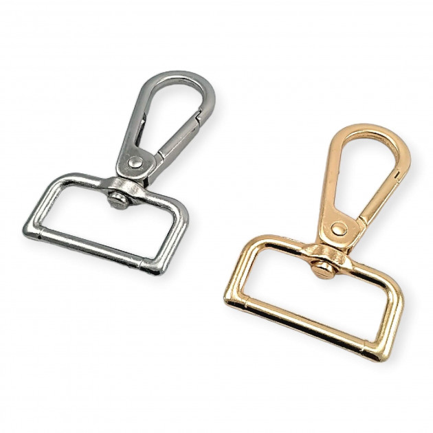 Almond Hook 25 mm Parrot Hook - Spring Swivel Hook A 551