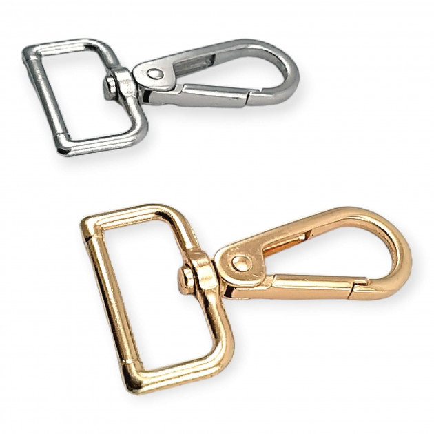 Almond Hook 25 mm Parrot Hook - Spring Swivel Hook A 551