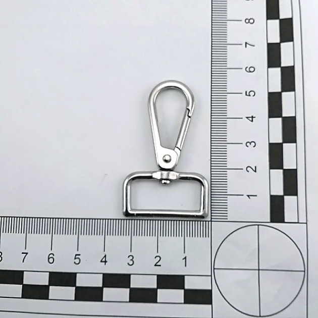 Almond Hook 25 mm Parrot Hook - Spring Swivel Hook A 551