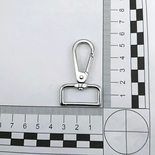 Badem Kanca 25 mm Papağan Kanca - Yaylı Döner Kanca A 551