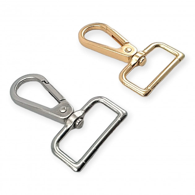 Almond Hook 25 mm Parrot Hook - Spring Swivel Hook A 551