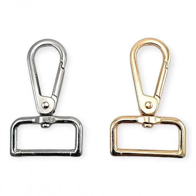 Almond Hook 25 mm Parrot Hook - Spring Swivel Hook A 551