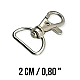 Keychain Hook 18 mm Spring Swivel Hooks - Paris Hook - Parrot Hook A 557