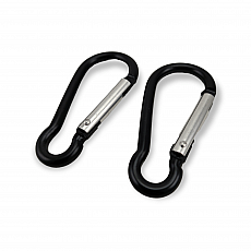 Aluminum Carabiner 4 cm D Shaped Buckle Key Chain Clip Camping D-ring Carabiners A 565