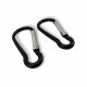 Aluminum Carabiner 4 cm D Shaped Buckle Key Chain Clip Camping D-ring Carabiners A 565