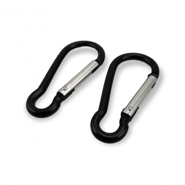 Aluminum Carabiner 4 cm D Shaped Buckle Key Chain Clip Camping D-ring Carabiners A 565