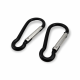 Aluminum Carabiner 4 cm D Shaped Buckle Key Chain Clip Camping D-ring Carabiners A 565