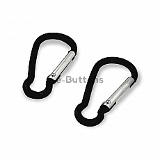 Aluminum Carabiner D Shaped Buckle Key Chain Clip5 cm  Camping D-ring Carabiners A 566