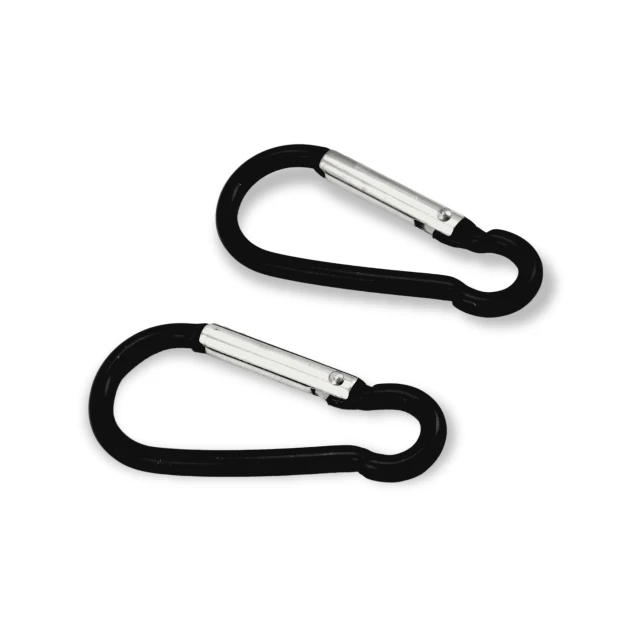 Aluminum Carabiner D Shaped Buckle Key Chain Clip5 cm Camping D-ring Carabiners A 566