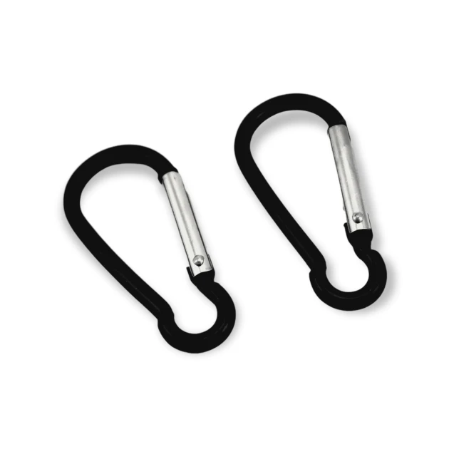 Aluminum Carabiner D Shaped Buckle Key Chain Clip5 cm Camping D-ring Carabiners A 566
