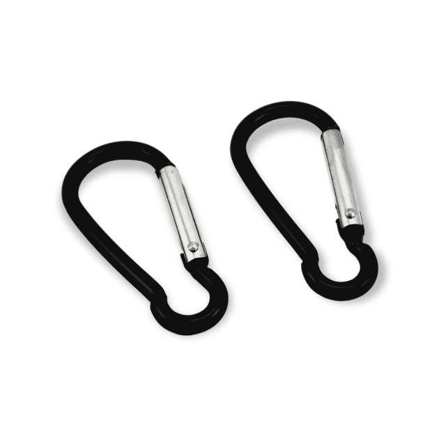 Aluminum Carabiner D Shaped Buckle Key Chain Clip5 cm  Camping D-ring Carabiners A 566