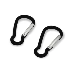 Aluminum Carabiner D Shaped Buckle Key Chain Clip5 cm Camping D-ring Carabiners A 566