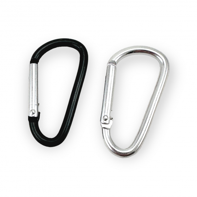 Aluminum Carabiner D Buckle Key Chain Clip Camping 4cm D-ring Carabiners A 568
