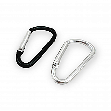 Aluminum Carabiner D Buckle Key Chain Clip Camping 4cm D-ring Carabiners A 568