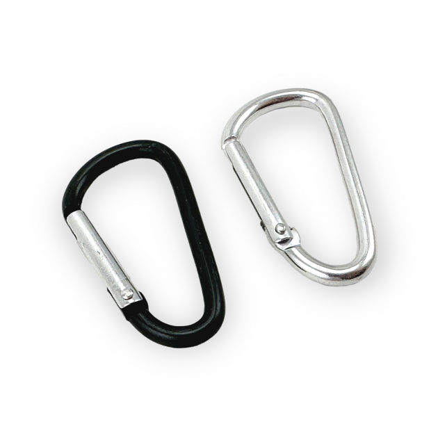 Aluminum Carabiner D Buckle Key Chain Clip Camping 4cm D-ring Carabiners A 568